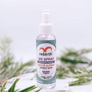 Rebirth We spray Hand Sanitizer 125ml.