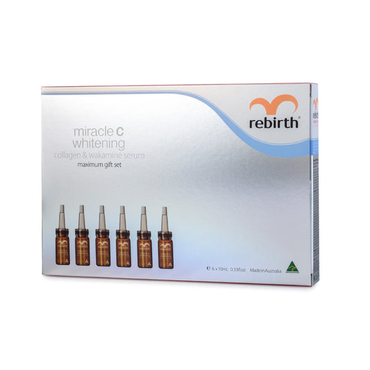 Rebirth มิราเคิลซี ชุดของขวัญไวท์เทนนิ่งสูงสุด 60mL (RM12)