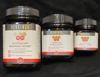 Berringa Australian Manuka Honey - High Strength (400+ MGO) - 500g
