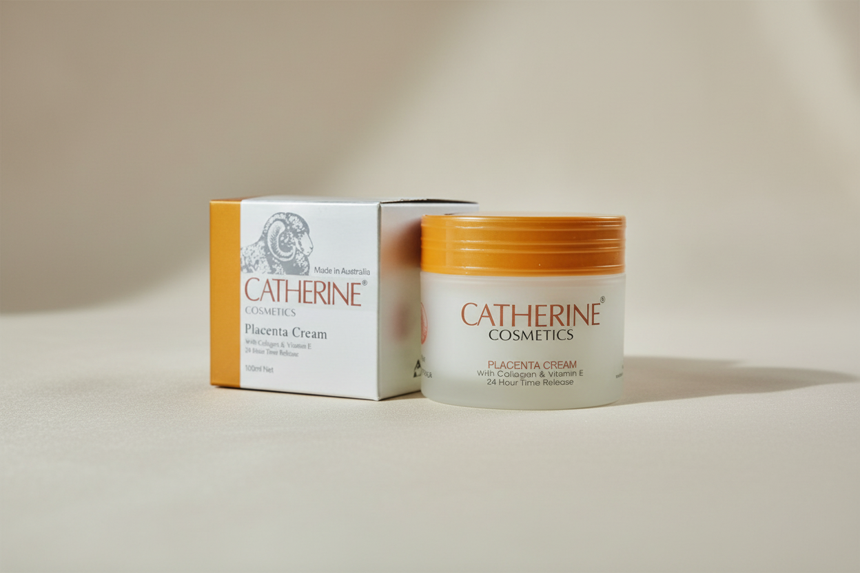 Catherine Placenta Cream With Collagen & Vit E - 6x100ml