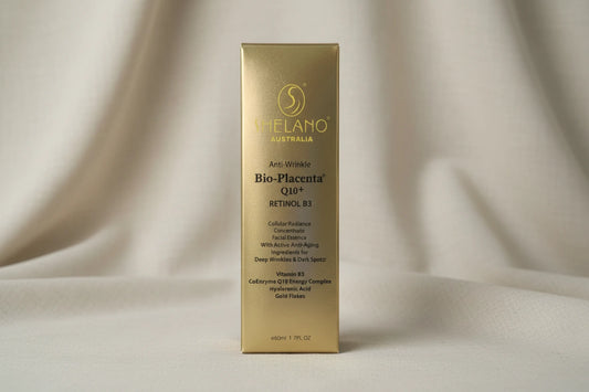 Shelano Australia Anti-Wrinkle Bio-Placenta Q10+ Retinol B3 50mL