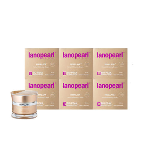 Lanopearl Himalaya Herbal Whitening Cream 6 lọ