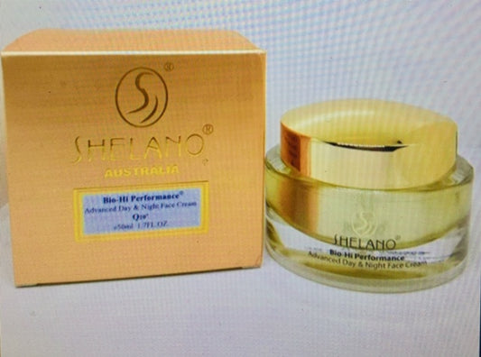 Shelano Bio=Hi Performance Advanced Day & Night Face Cream Q10+ (50ml)