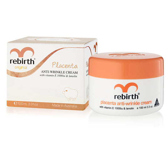 ครีมต่อต้านริ้วรอย Rebirth Placenta - 100ml